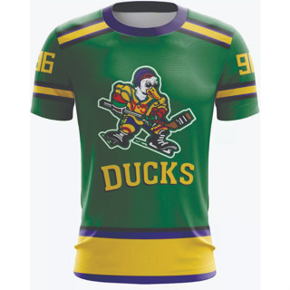 Camiseta/Camisa Jersey Super Patos Verde Dryfit Nova
