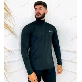 CAMISA PROTEÇÃO UV GOLA ALTA. TÉRMICA SEGUNDA PELE GOLA ALTA