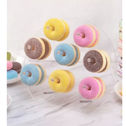 Expositor para Donuts em Acrilico em Oferta na Shopee
