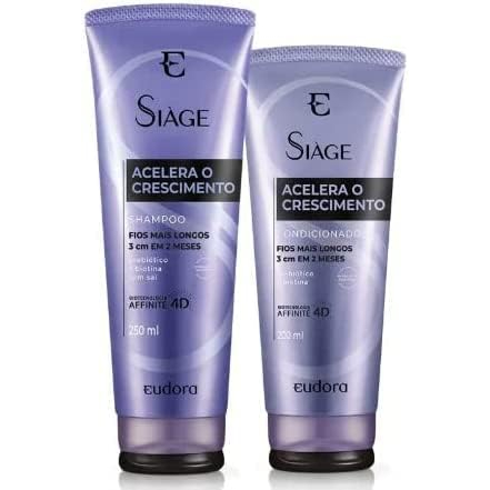 Kit Siàge Acelera o Crescimento Shampoo + Condicionador (Nova Versão)
