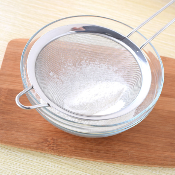 Kit 3 Peneira Coador De Peneiras Aço Inoxidável Para Cozinha Peneira De Cozinha