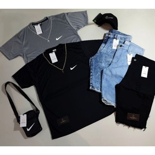 CONJUNTO REFLETIVO (CAMISA E BERMUDA) CAMISA DRI-FIT+ BERMUDA JEANS