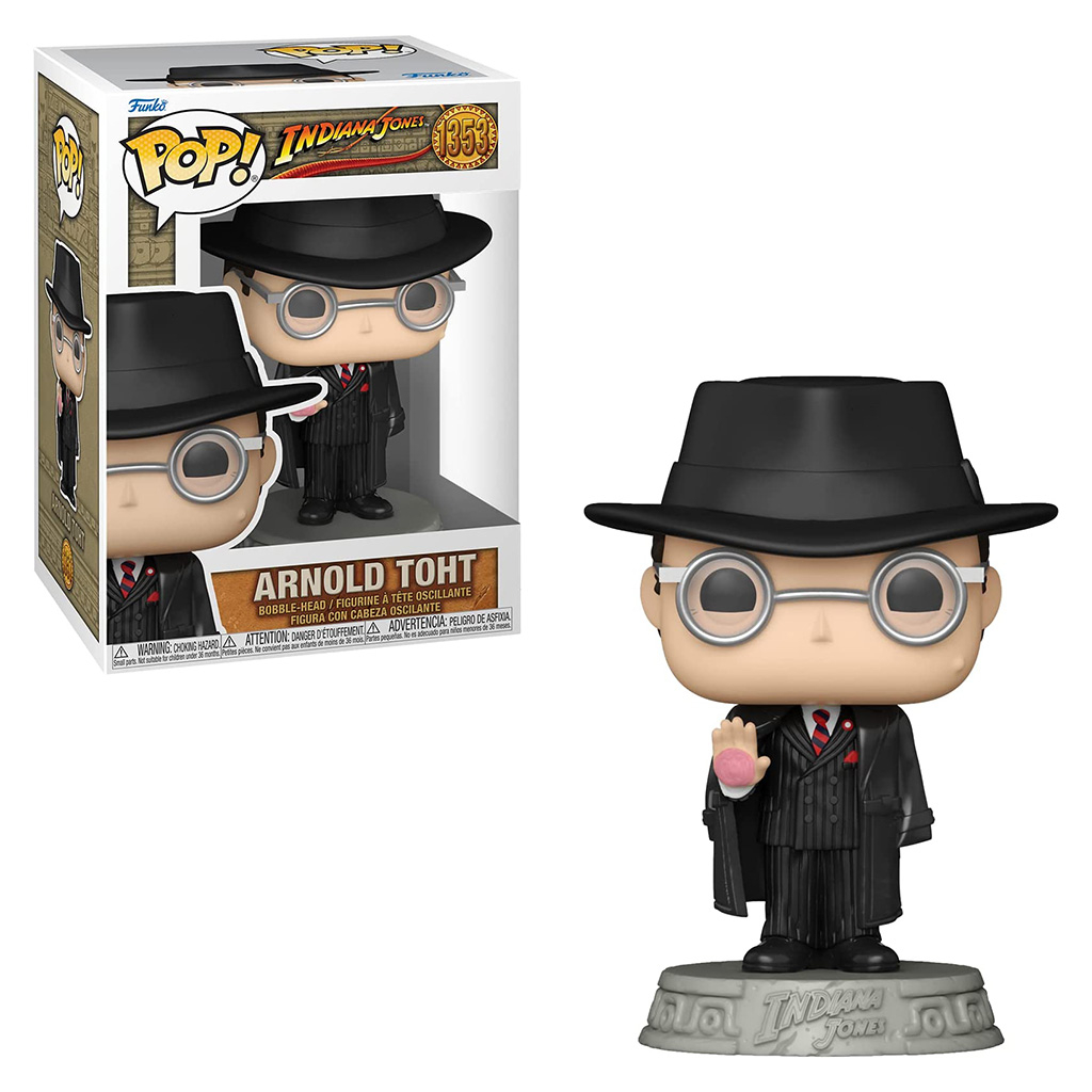 FUNKO POP INDIANA JONES RAIDERS OF THE LOST ARK - ARNOLD TOHT 1353 NOVO ORIGINAL