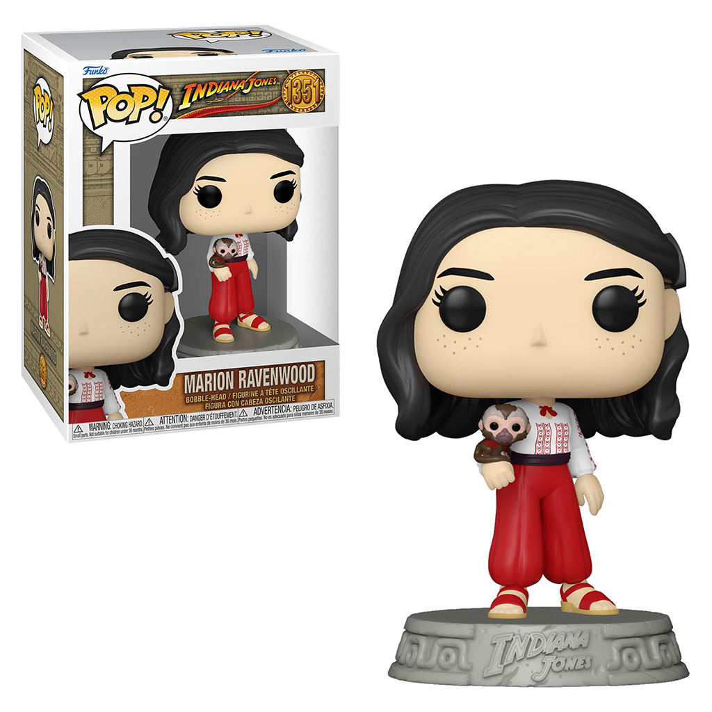 FUNKO POP INDIANA JONES RAIDERS OF THE LOST ARK - MARION RAVENWOOD 1351 NOVO ORIGINAL