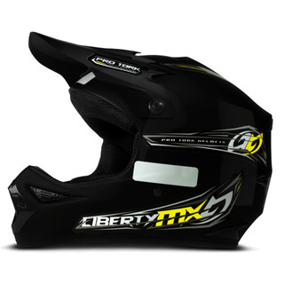 Capacete Pro Tork Fechado Trilha Enduro Liberty Mx Pro