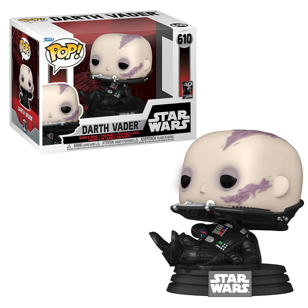 FUNKO POP STAR WARS: RETURN OF THE JEDI 40TH ANNIVERSARY - DARTH VADER 610 NOVO ORIGINAL