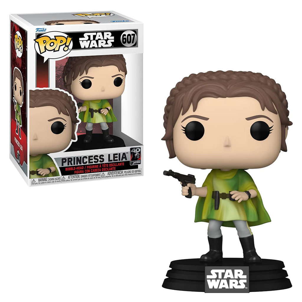 FUNKO POP STAR WARS: RETURN OF THE JEDI 40TH ANNIVERSARY - PRINCESS LEIA 607 NOVO ORIG (BOUNTY HUNTER) 607 NOVO ORIGINAL