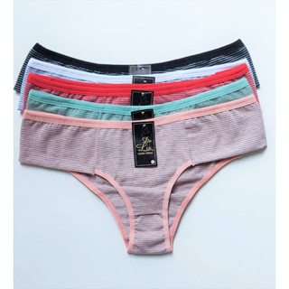 Kit 5 Calcinhas Tanga Gabi Conforto Feminina