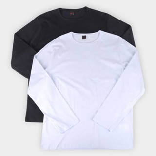 Camiseta Manga Longa Oversized em Oferta na Shopee