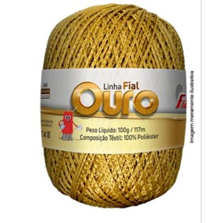 Fio Linha Ouro Fial 100g/117 m (similar linha Encanto