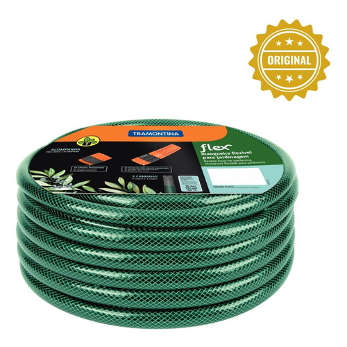 Mangueira Flex Jardim 20m Com Kit Esguicho Tramontina - Home & Living