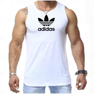 Camisa Regata Masculina 100% Algodão Grandes Marcas Suplementos Academia