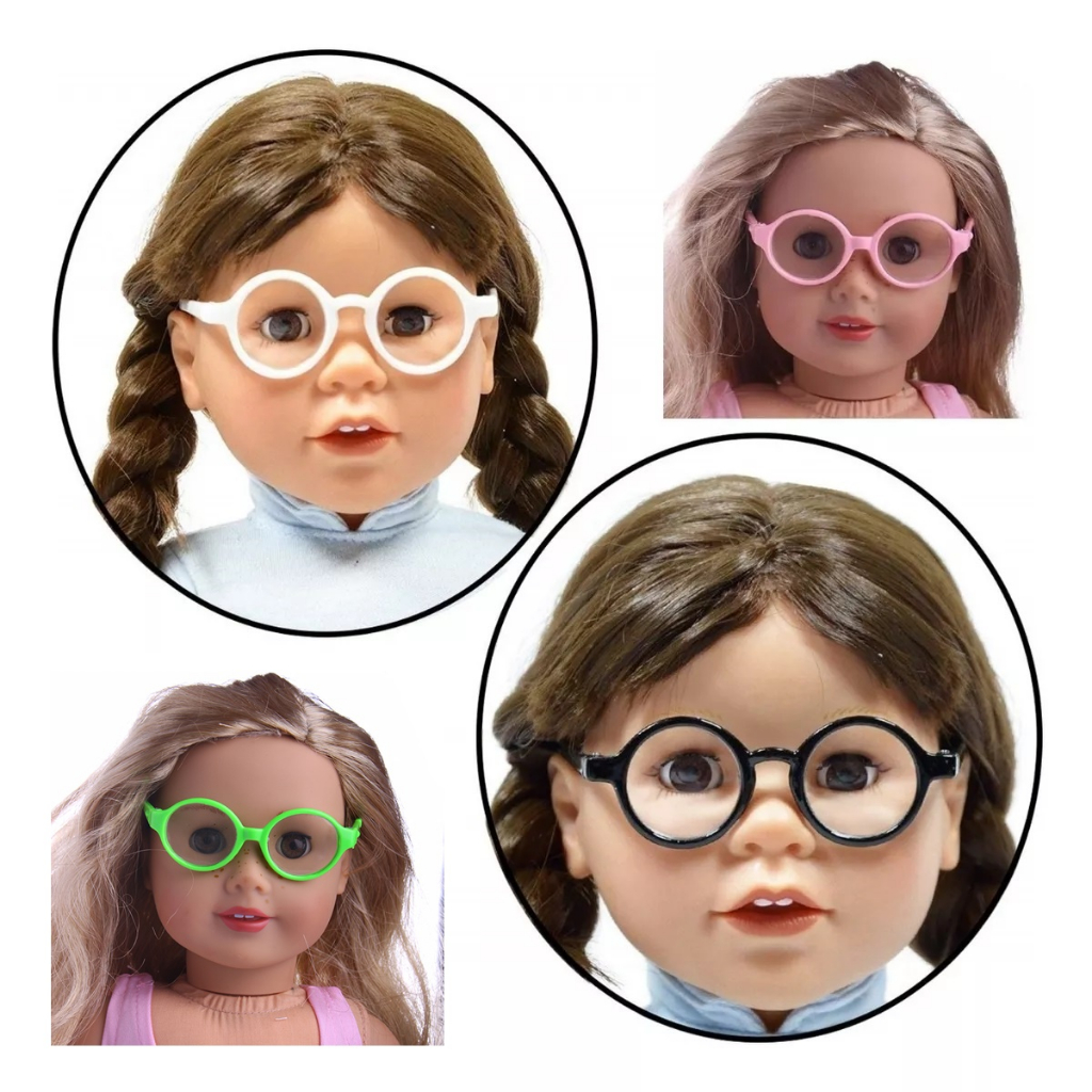 Óculos De Grau P/ Boneca American Girl Our Generation Adora Baby Alive Corelle My LIfe