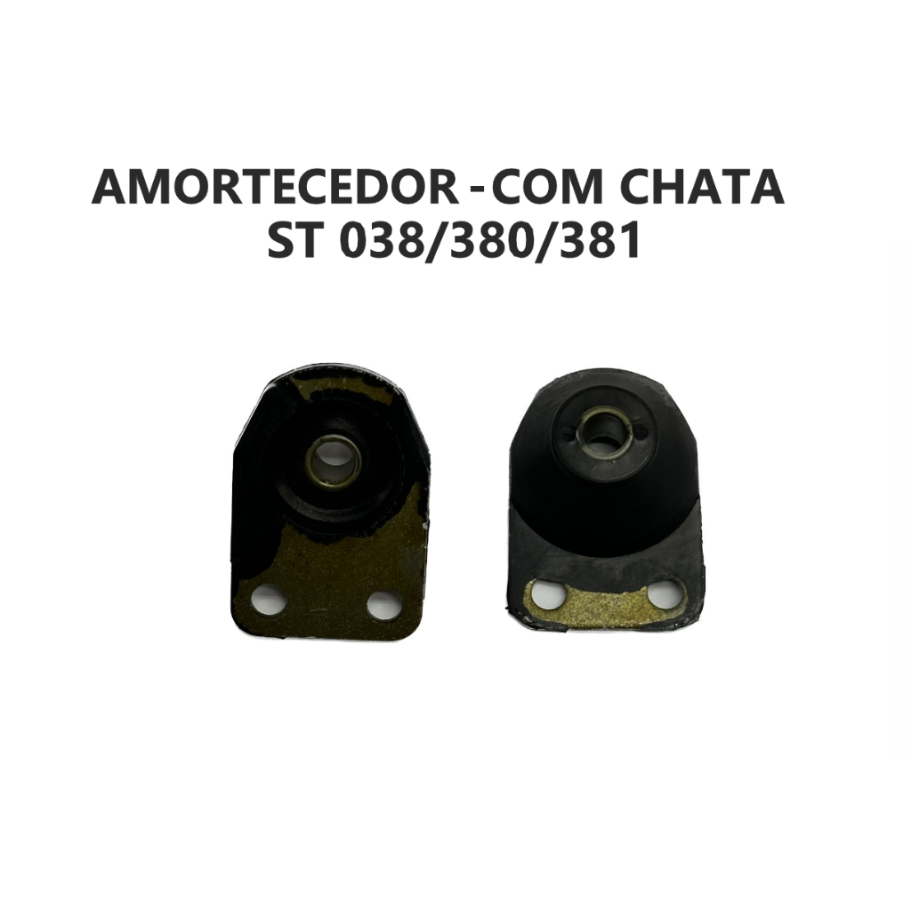 AMORTECEDOR MOTOSSERRA STHIL 038 380 381 COM CHAPA - 1 UND