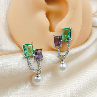 BRINCO DE ZIRCONIA COM PEROLA