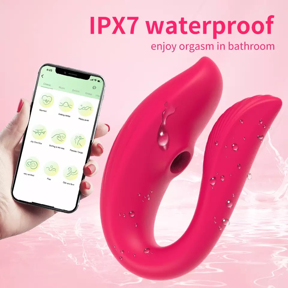 Vibrador Casal de Blutooth Cotrole no Celular CS-08 em Oferta na Shopee