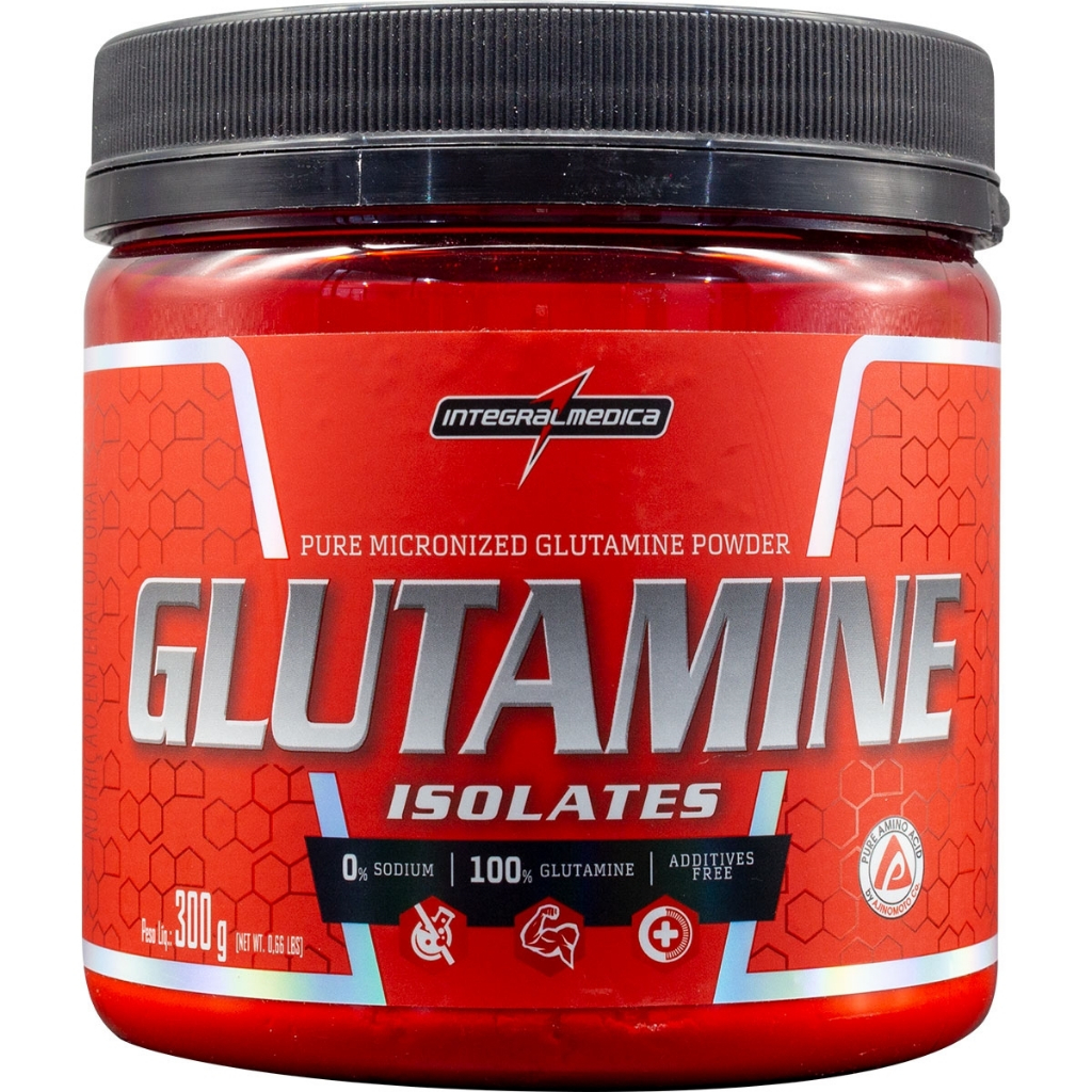 Glutamina 300g Integral Medica Pote 100% Pura - Melhora de Imunidade em Oferta na Shopee