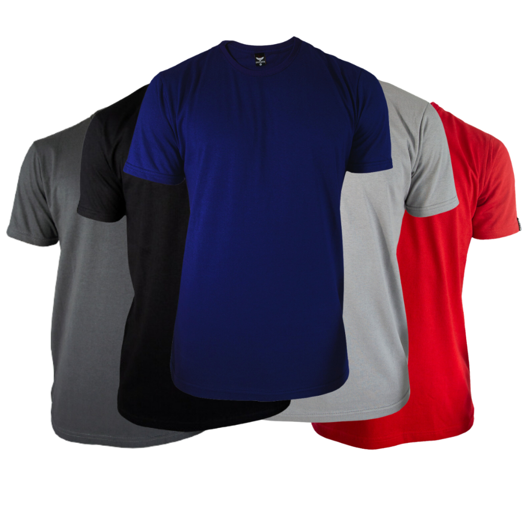 Kit 5 Camisetas Masculinas Basica Gola Redonda Algodão Masculina Lisas Atacado e moleton