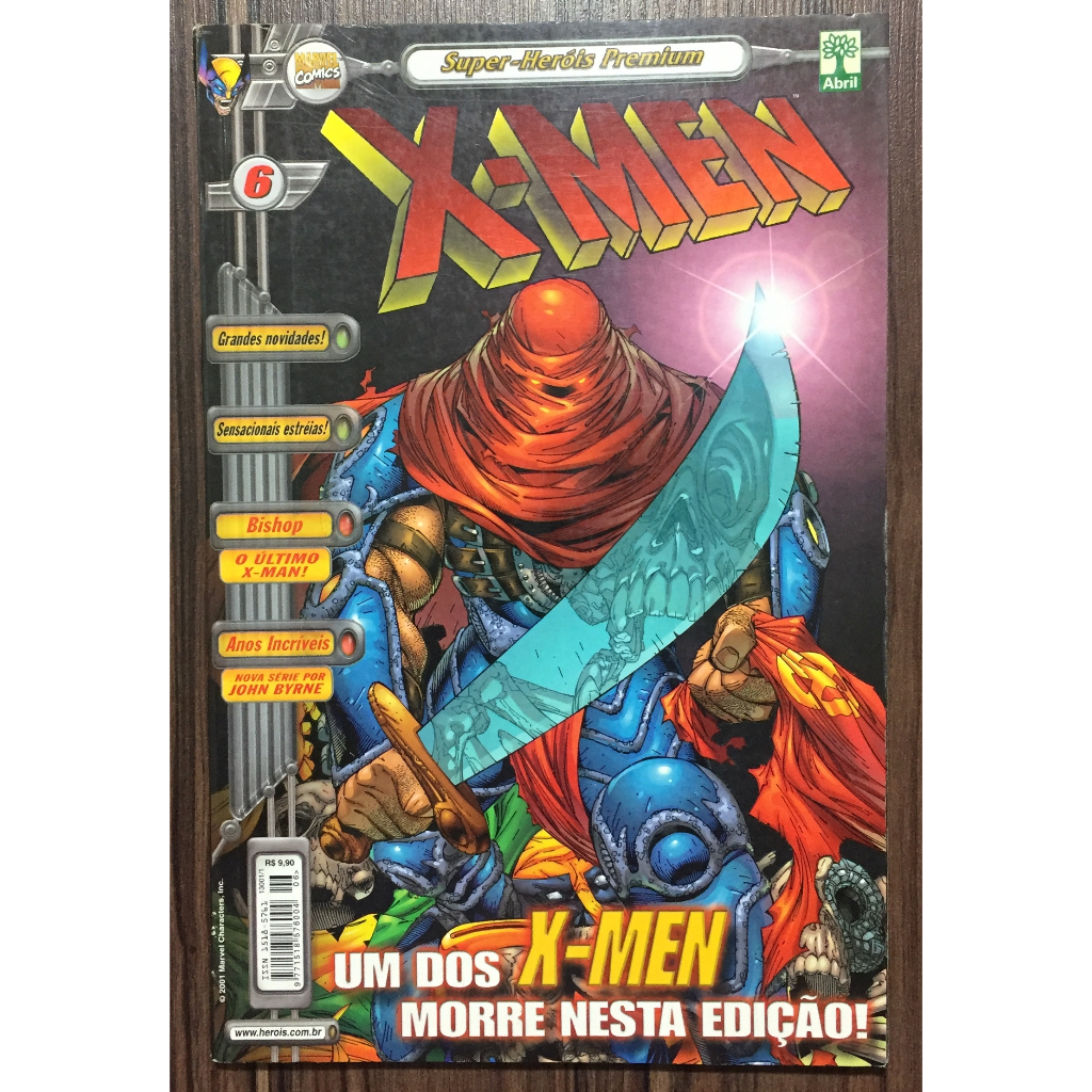 X-Men 2ª Série - Super-Heróis Premium - nº 6. | HQ | História em Quadrinho | Dinastia M | Wolverine | Magneto | Vampira