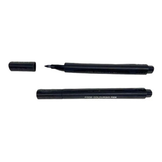 Kit Com 2 Caneta De Tinta Alimentícia Comestível Preto em Oferta na Shopee