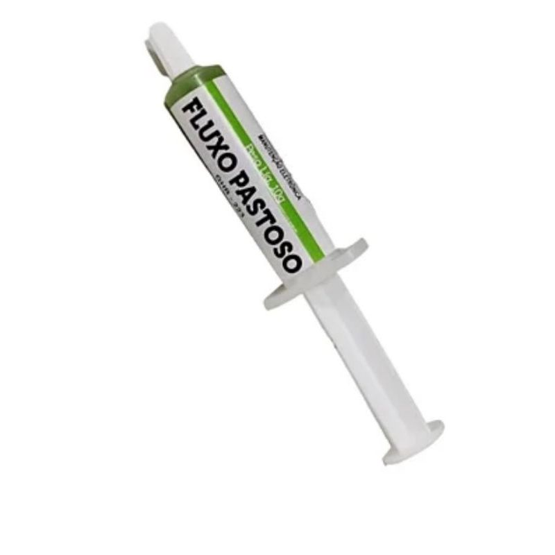 fluxo pastoso rma 223 seringa  GHR 10cc soldagem implastec