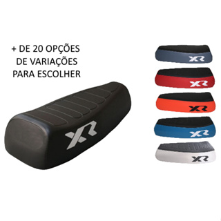 Banco Mobylete Xr Frisado Compativel Caloi Selim Bicicleta - BASE DE FERRO em Oferta na Shopee