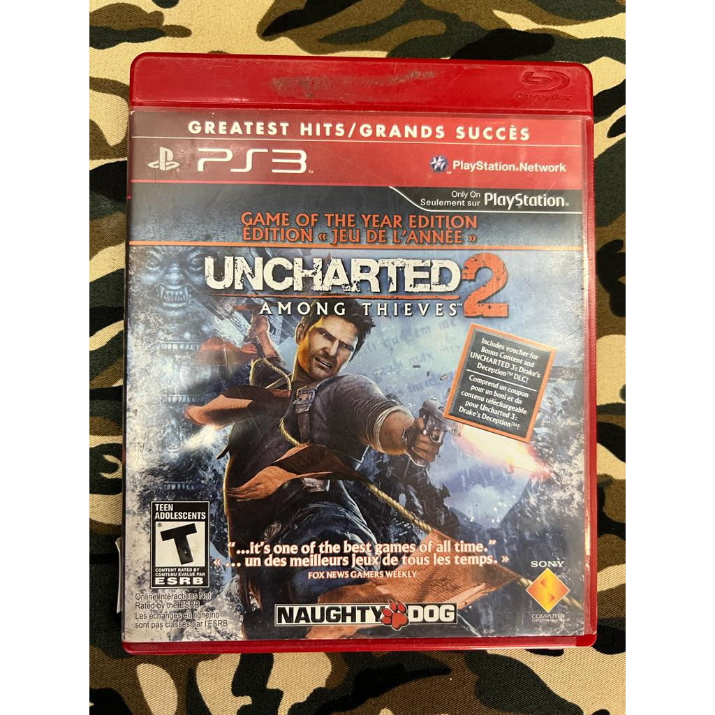 Jogo Ps3 Físico Uncharted 2: Among Thieves Original