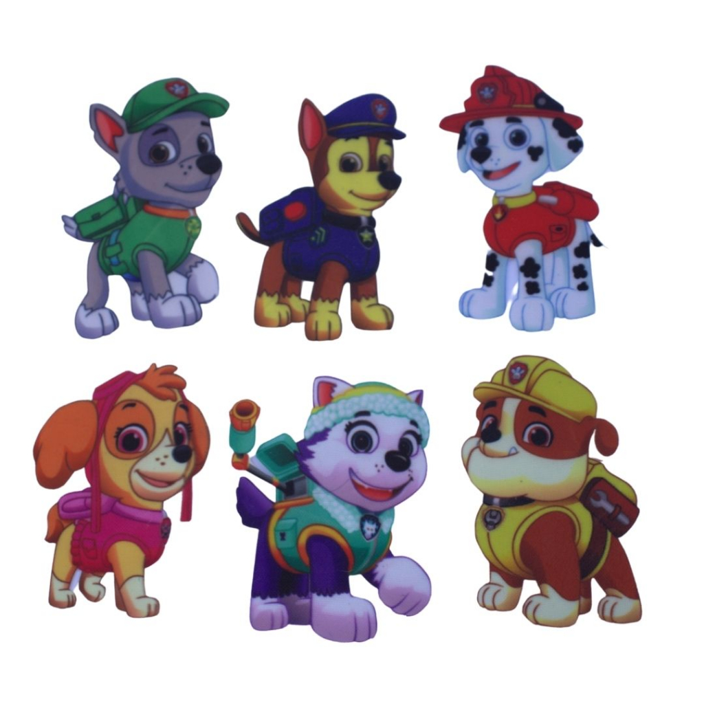 Aplique Termocolante Estampado da Patrulha Canina em Oferta na Shopee