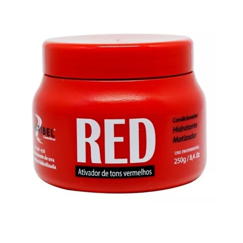 Mascara Tonalizante Matizador Red Vermelho Mairibel 250g