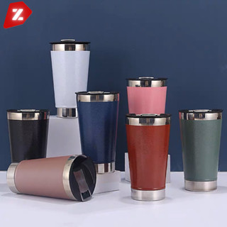 copo térmico 473ml com tampa e abridor de garrafa conserva quente e frio