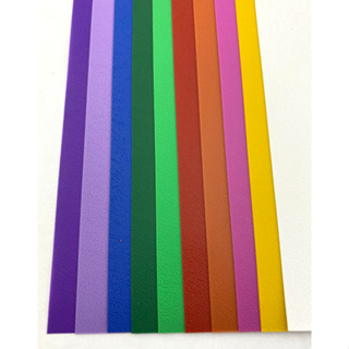 Capas Encadernação Coloridas A4 Couro - Fundo - 100 Unidades - 10 unidades de cada cor em Oferta na Shopee