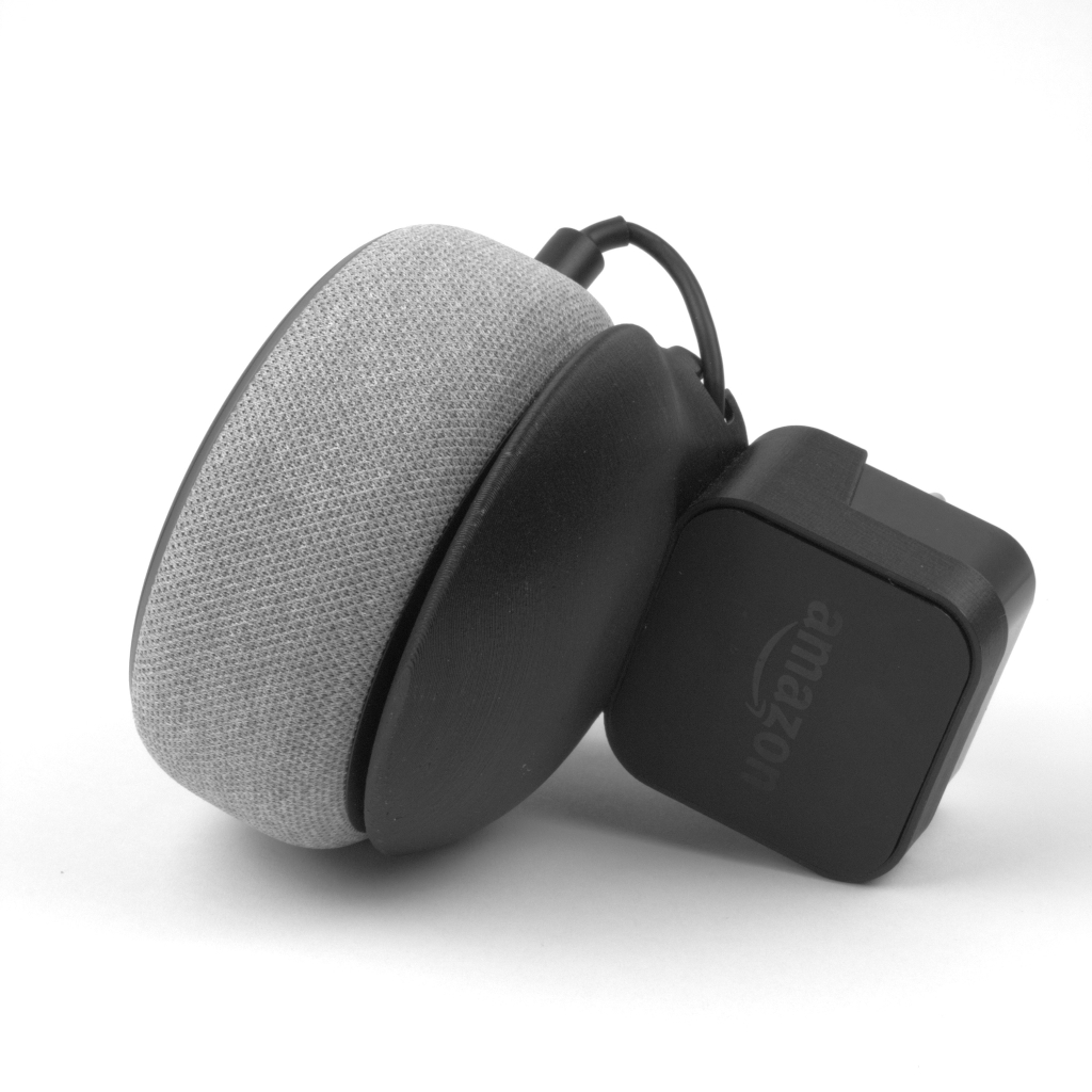 Suporte Alexa Echo Dot 3 Tomada Parede Amazon