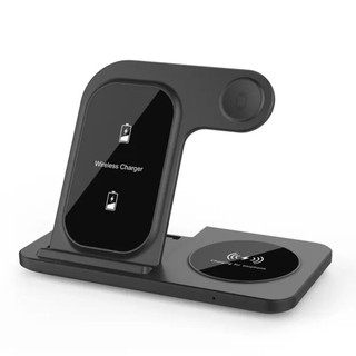 Carregador Qi Sem Fio Para iPhone 15 14 13 12 11 Apple Watch AirPods