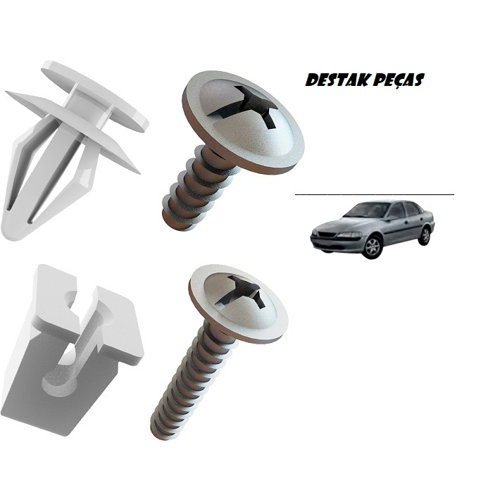 Kit Grampo Forro Porta Dianteira Chevrolet Vectra 1997 1998  1999 2000 2001 2002 2003 2004 2005