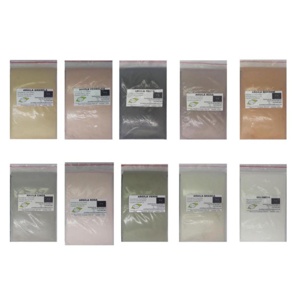 Argila Cores 1kg 100% Ervas E Raízes