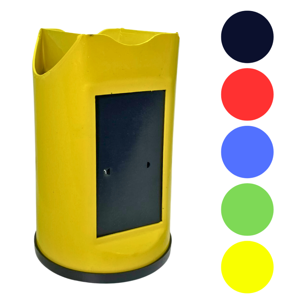 Suporte Porta Guardanapo 3 em 1 Sache Papel Canudo Plástico Resistente Mesa Balcão