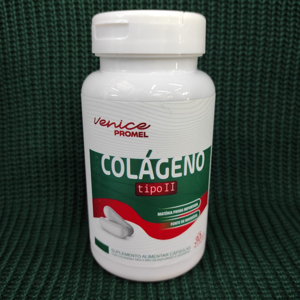COLÁGENO TIPO 2 (Promel) 30 Cápsulas UNIDADE {matéria prima importada, fonte de magnésio)