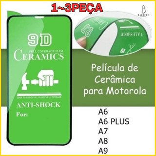 Película Cerâmica 9D 3D Samsung Gel Hidrogel Flexível A6 A6PLUS A7 2018 A8 A9 2019