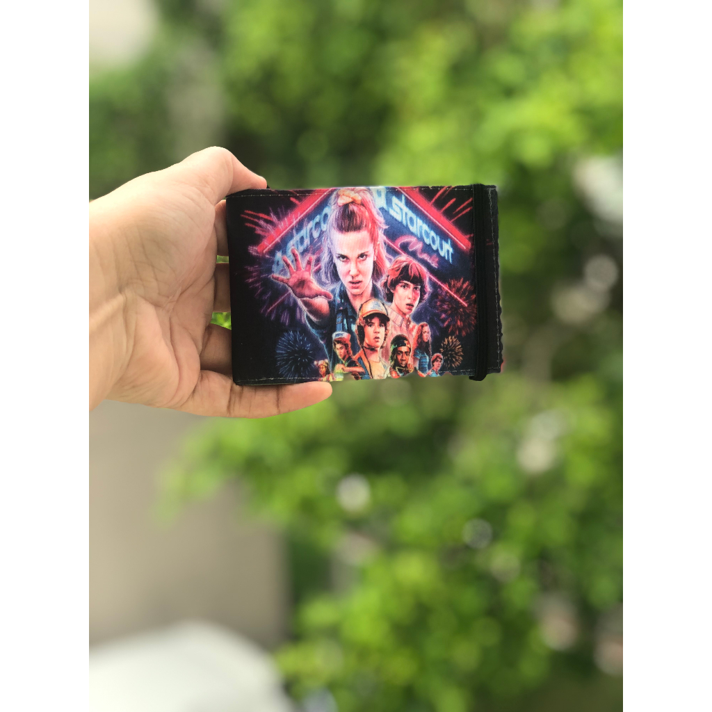 Carteira Slim Série Seriado Stranger Things Green