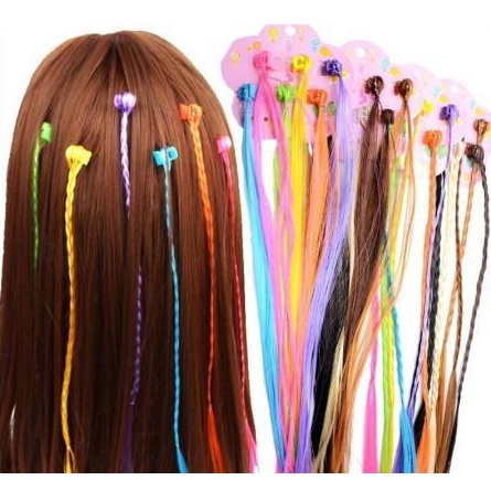 Kit 6 peças tranças infantil garra de cabelo presilha de cabelo tic tac presilha de cabelo colorido