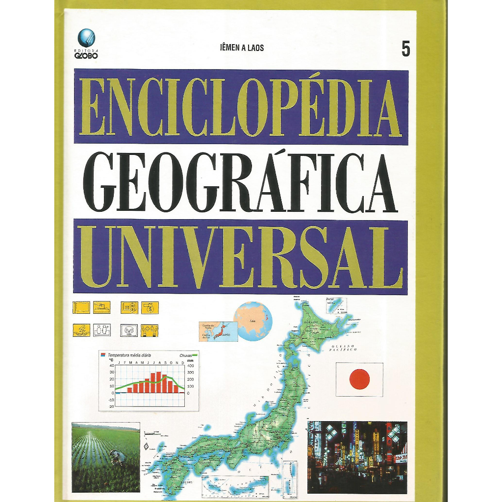 Livro: Enciclopédia geográfica universal vol. 5
