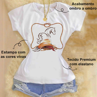 Blusa Feminina Premium T-Shirt - Country