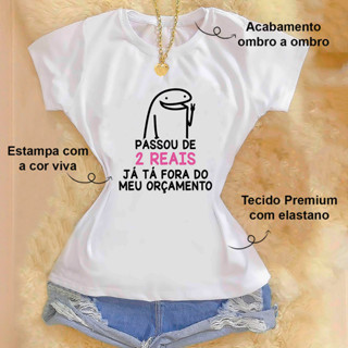 Blusa Feminina Premium T-Shirt - Flork Rosa 2
