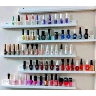 Conjunto 6 prateleiras expositor de esmaltes ou coleções funko ENVIO MONTADO em Oferta na Shopee