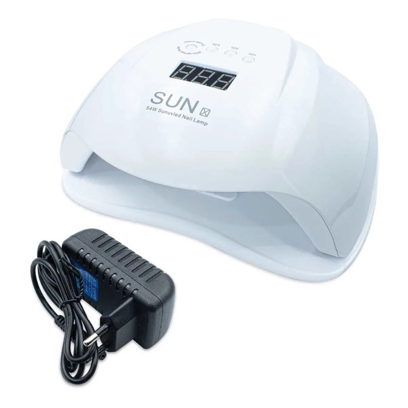 Cabine Led Uv Secadora Forte Unha Gel 54W  Branco  Bivolt---22034