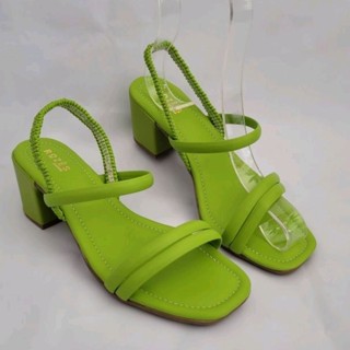 Sandalia Feminino Calce Facil Salto em Oferta na Shopee