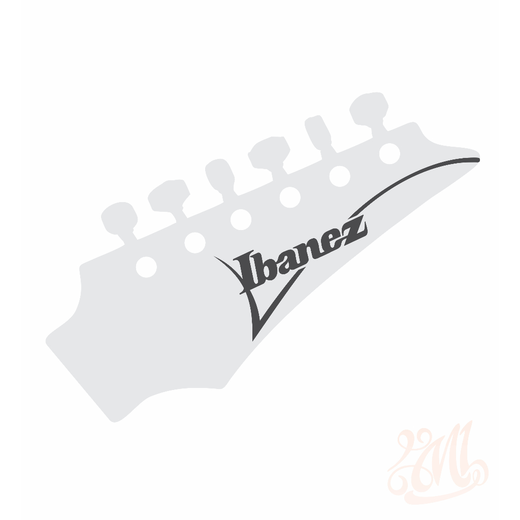 Decal Ibanez Para Headstock /13cm / Vinil Adesivo Importado em Oferta na Shopee