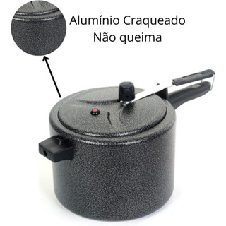 Panela de Pressão 4,5 Preto Crackeada ASJ + ENVIO RÁPIDO E SEGURO