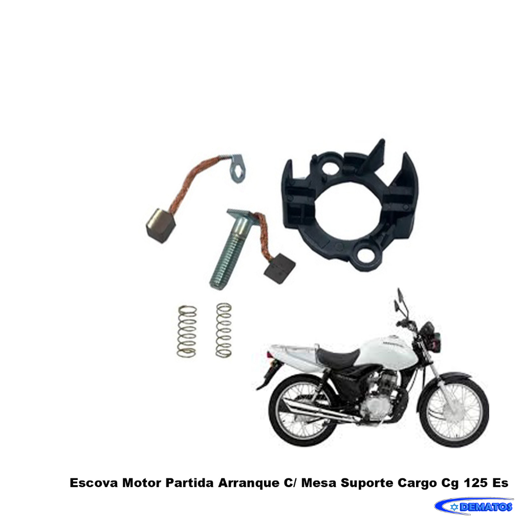 Escova Motor Partida Arranque C/Mesa Suporte Cargo Cg 125 Es TMAC