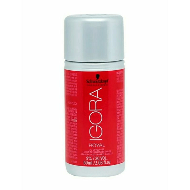 SUPER OFERTA! OX IGORA -Kit com 3  Águas oxigenada Schwarzkopf volume 20 ou Volume 30 - 60ml